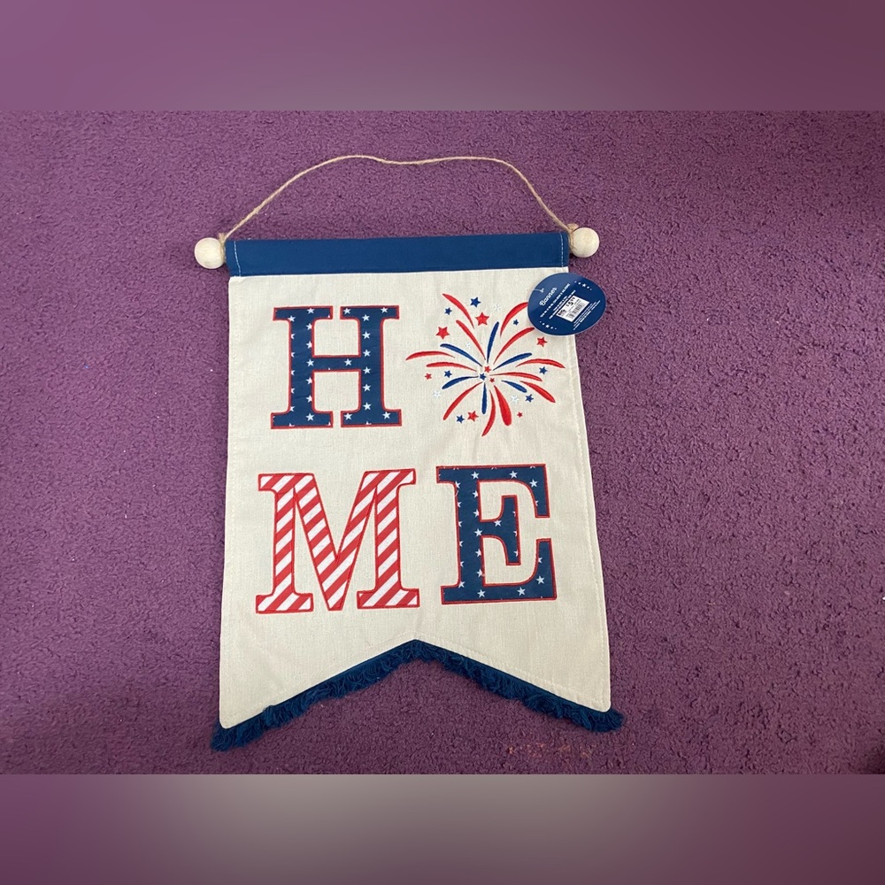 NWT Stars and stripes Home banner